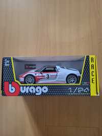 Miniatura Burago Porsche 1/24 nova