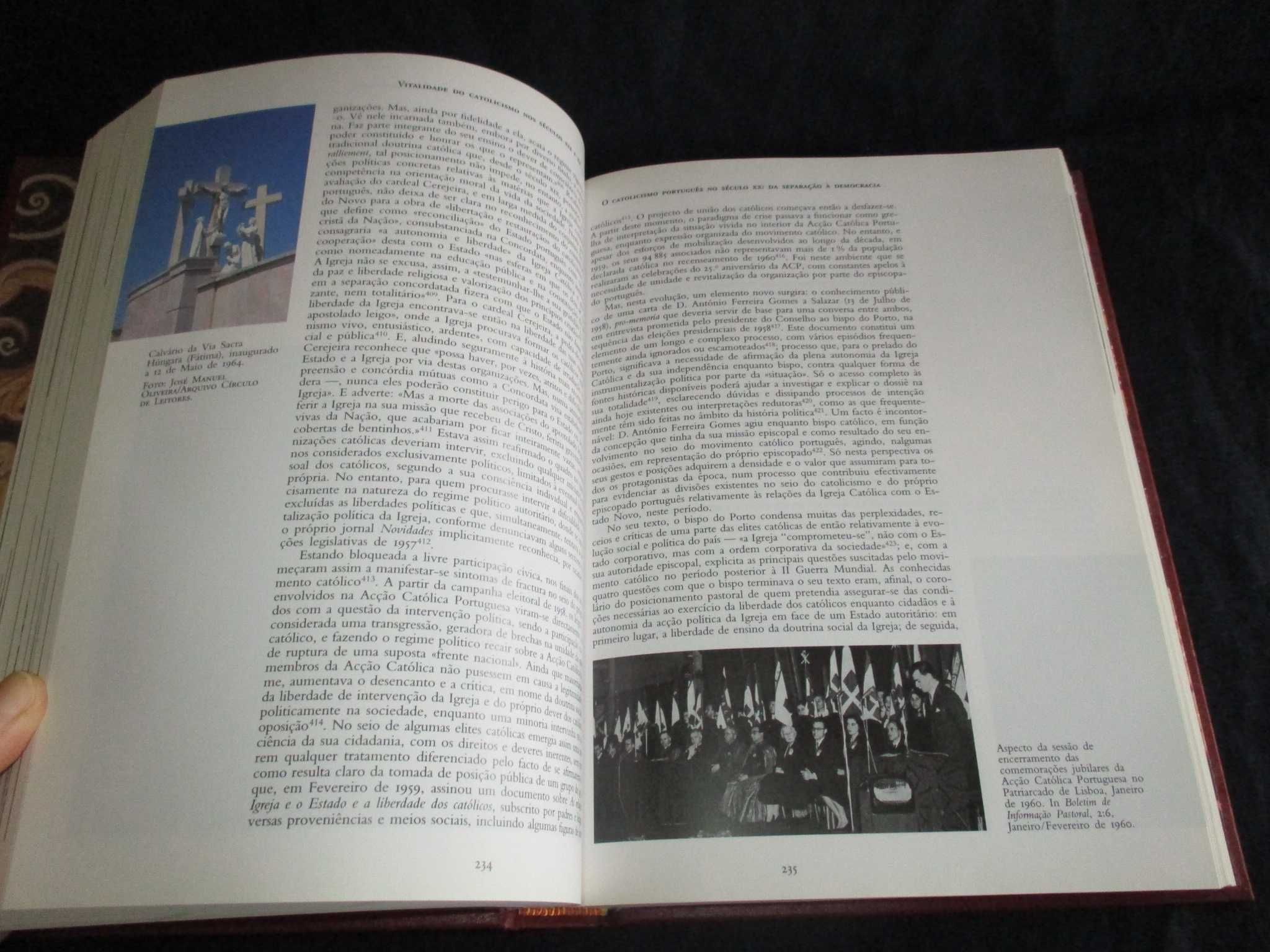 Livro História Religiosa de Portugal Volume 1 Círculo de Leitores
