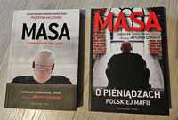Książki z serii MASA - " o kobietach" i "o pieniądzach" poslkiej mafii