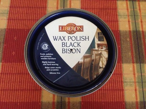Liberon wax polish black bison