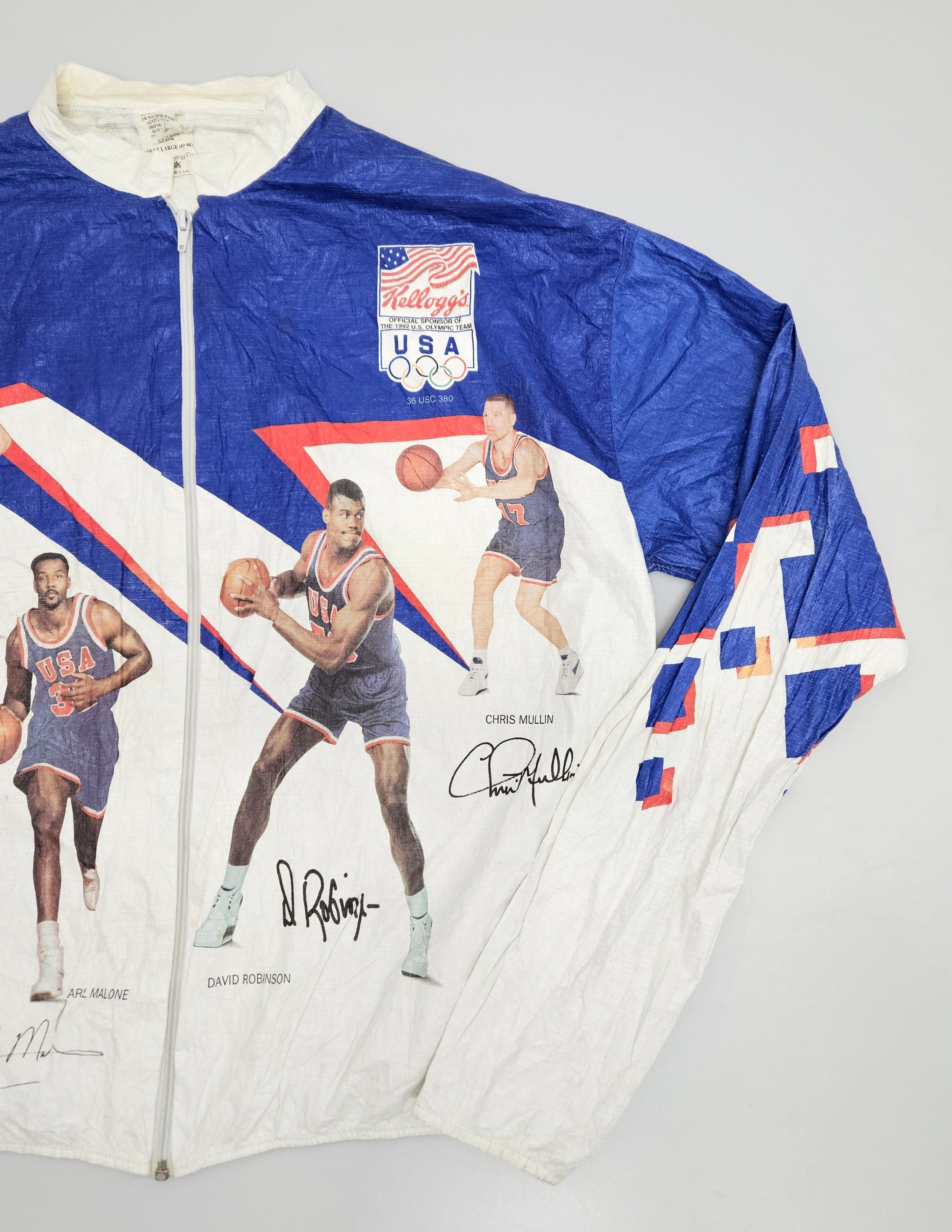 Kurtka Bluza Męska Usa Olimpiada 1992 Dream Team Vintage Rozmiar 42/44