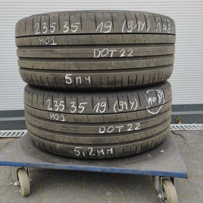 2x Pirelli P Zero PZ4 235/35R19 91Y XL MO1 - Mercedes