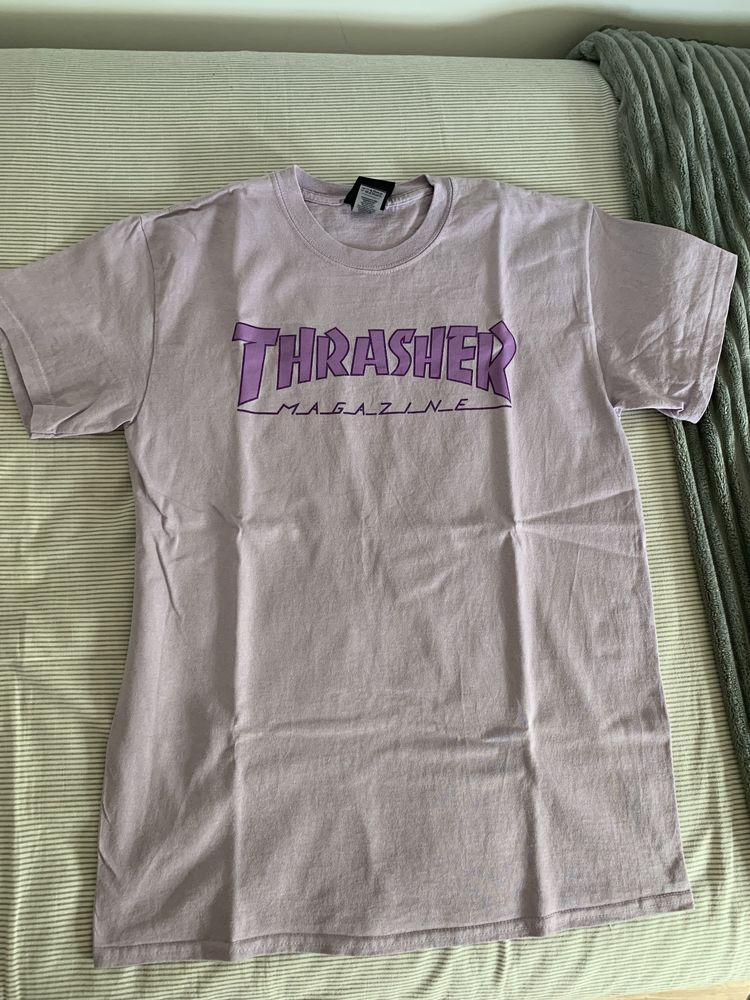 camisola trasher rosa tamanho M