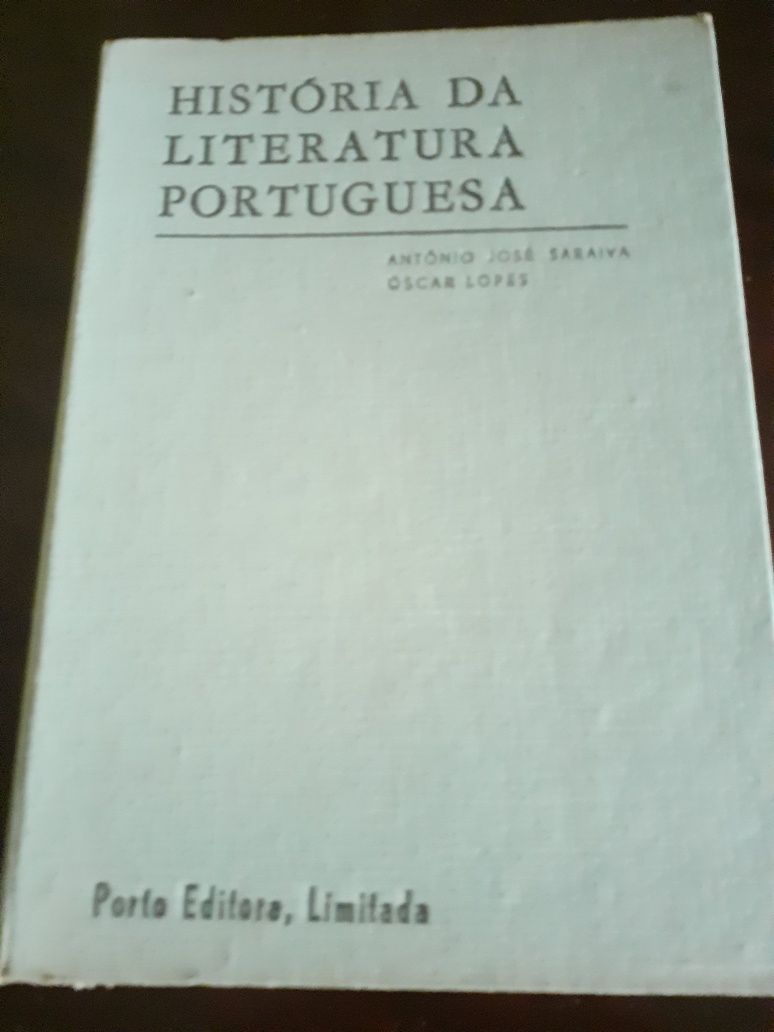 História da Literatura Portuguesa de António José Saraiva e Óscar Card
