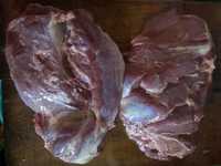 Свіже м'ясо домашньої свинини пухової мангалиці