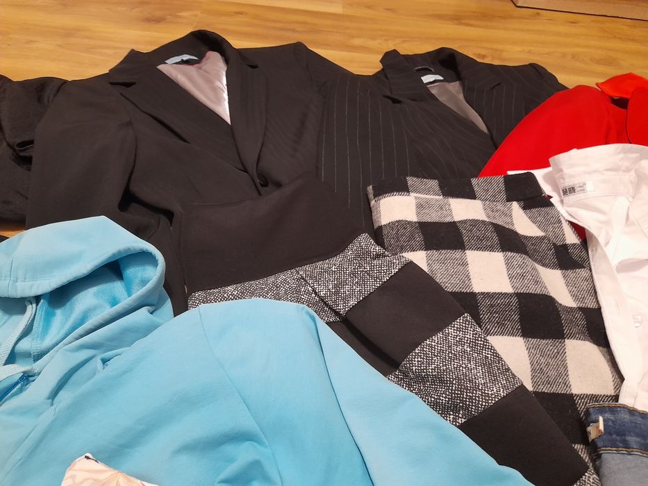 Mega paka zestaw ubrań damskich M buty