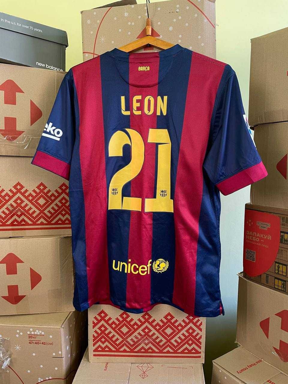 Нова футбольна футболка nike fc barcelona dri fit xl
