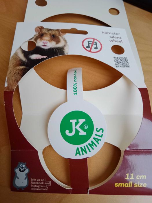 Kołowrotek dla małego chomika 11cm
