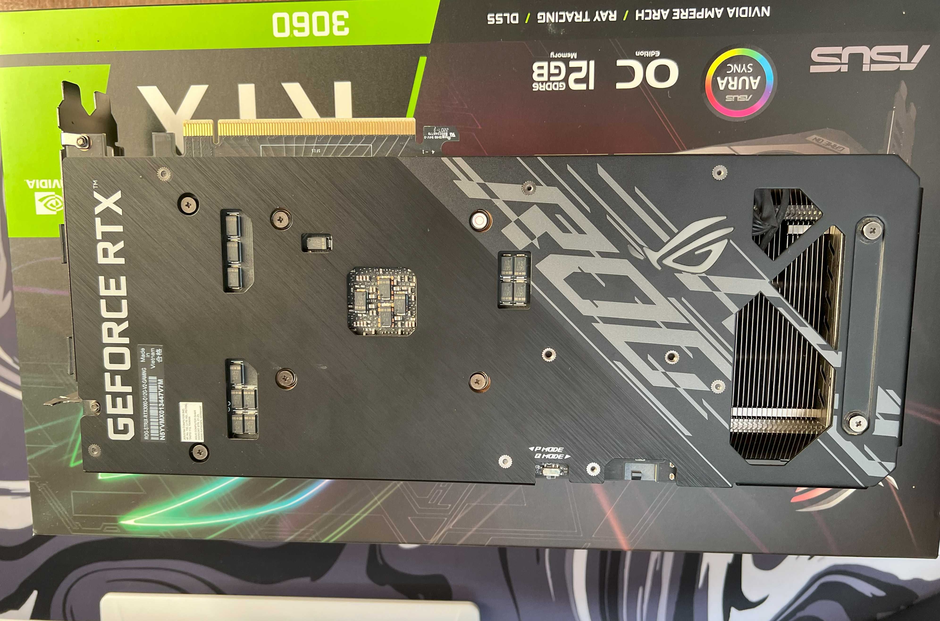 RTX 3060 Asus rog strix 12GB
