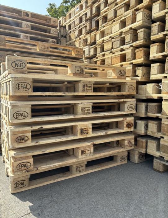 Поддоны деревянные Б/У 800/1200; 1000/1200; евро (EPAl) и другие типы