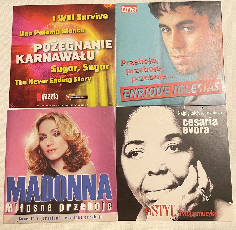 Madonna Evora Iglesias 4 x CD płyty z gazet