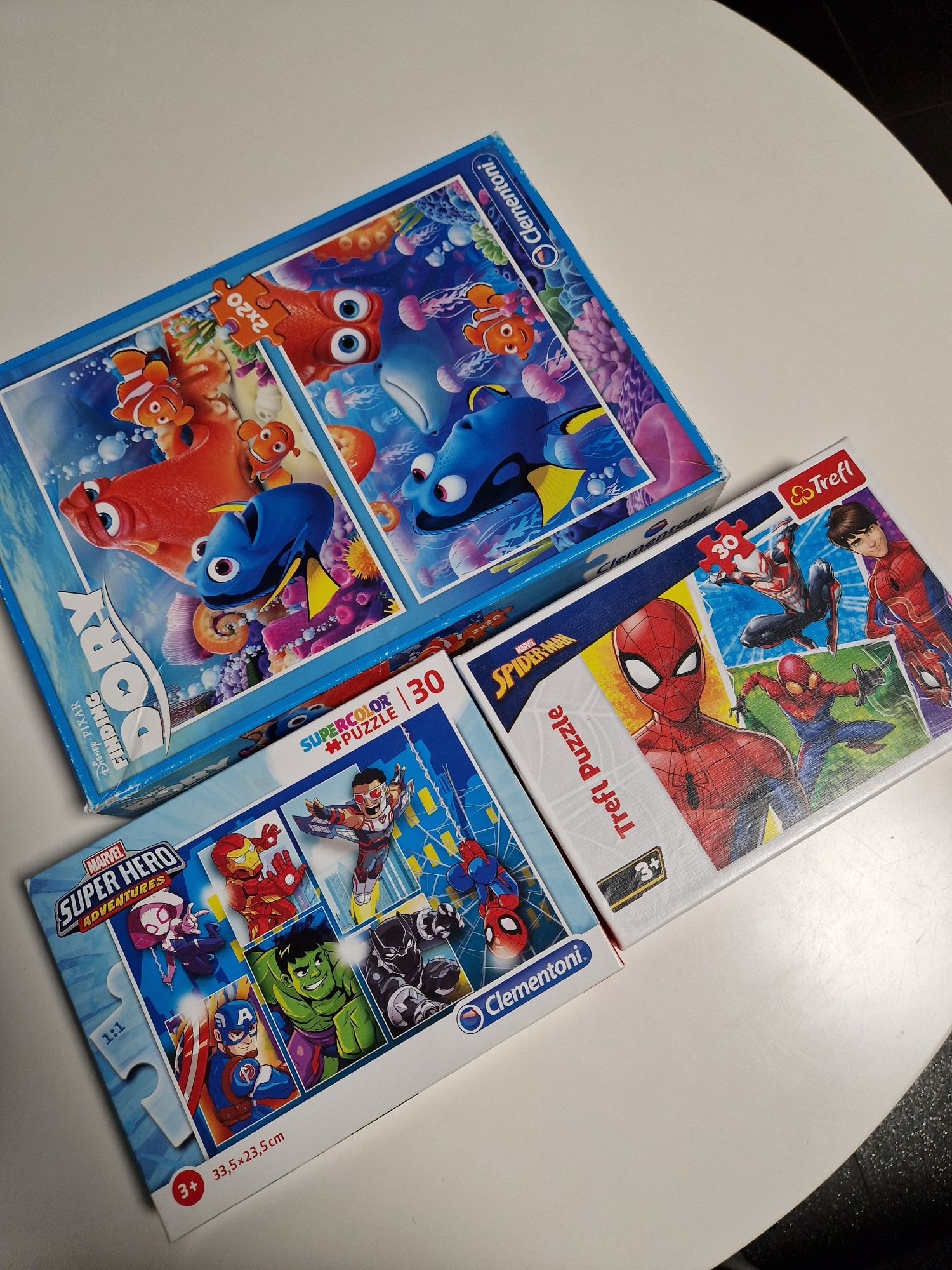 Puzzle trefl, clementoni 3+ Spider-Man, super hero, Dory