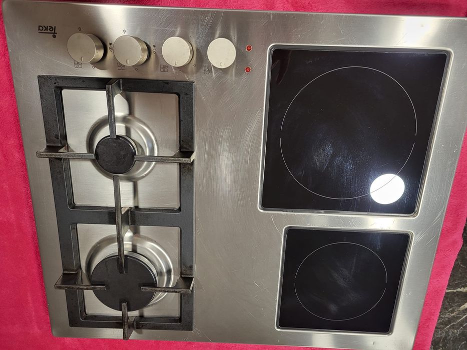 Placa gas e eletrica TEKA bom estado