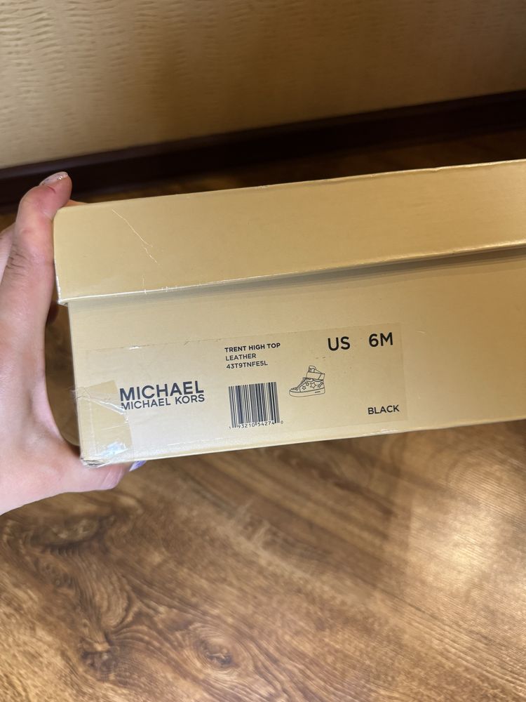 Кросівки, хайтопи Michael Kors натуральна шкіра 36 розмір