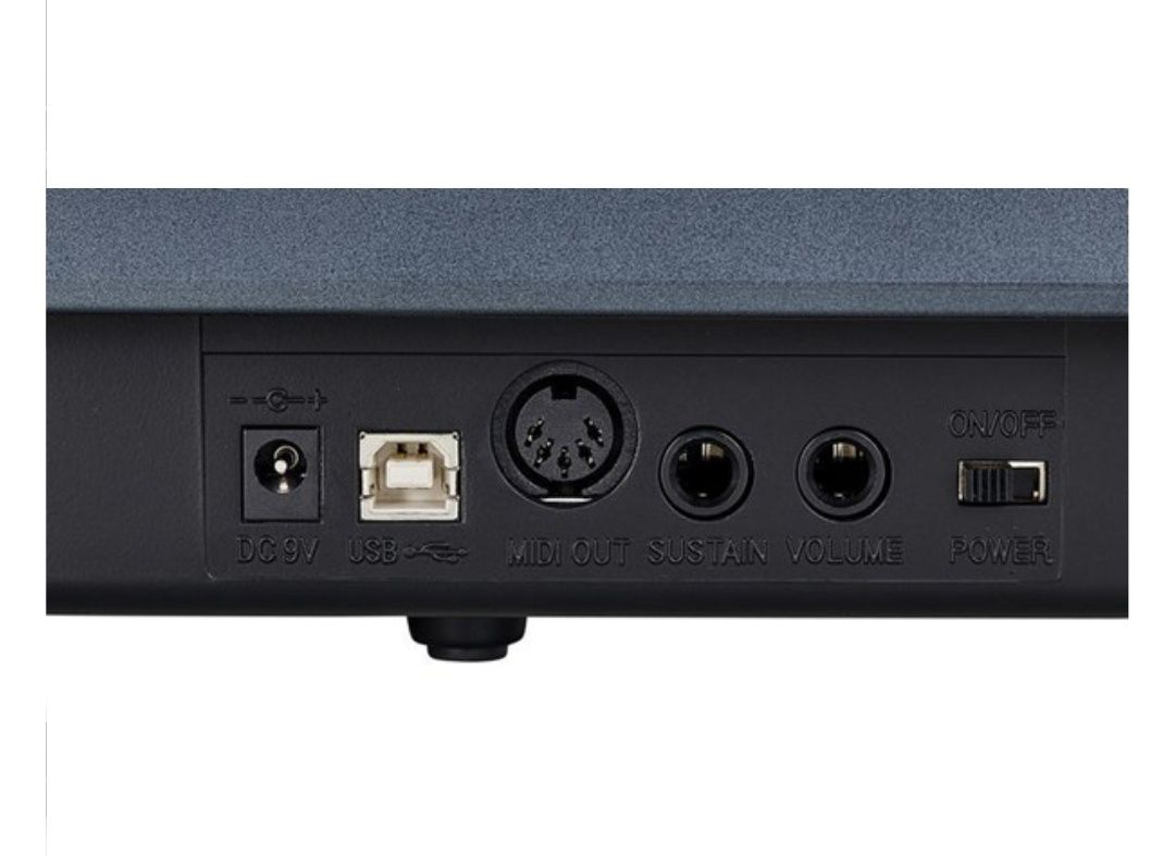 Teclado MIDI M-AUDIO Keystation 88 como novo + Cabo Lightning para USB