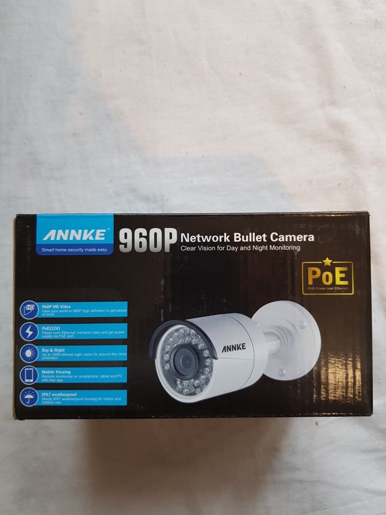 4szt. Annke kamera IP Poe MP Hikvision