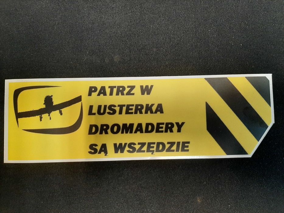 Nalepka skrzydła samolotu PZL M 18B Dromader