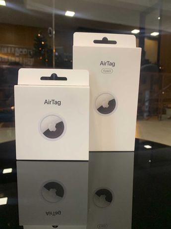 Apple AirTag (1un ou 4un) + Apple Keyring / Apple Loop