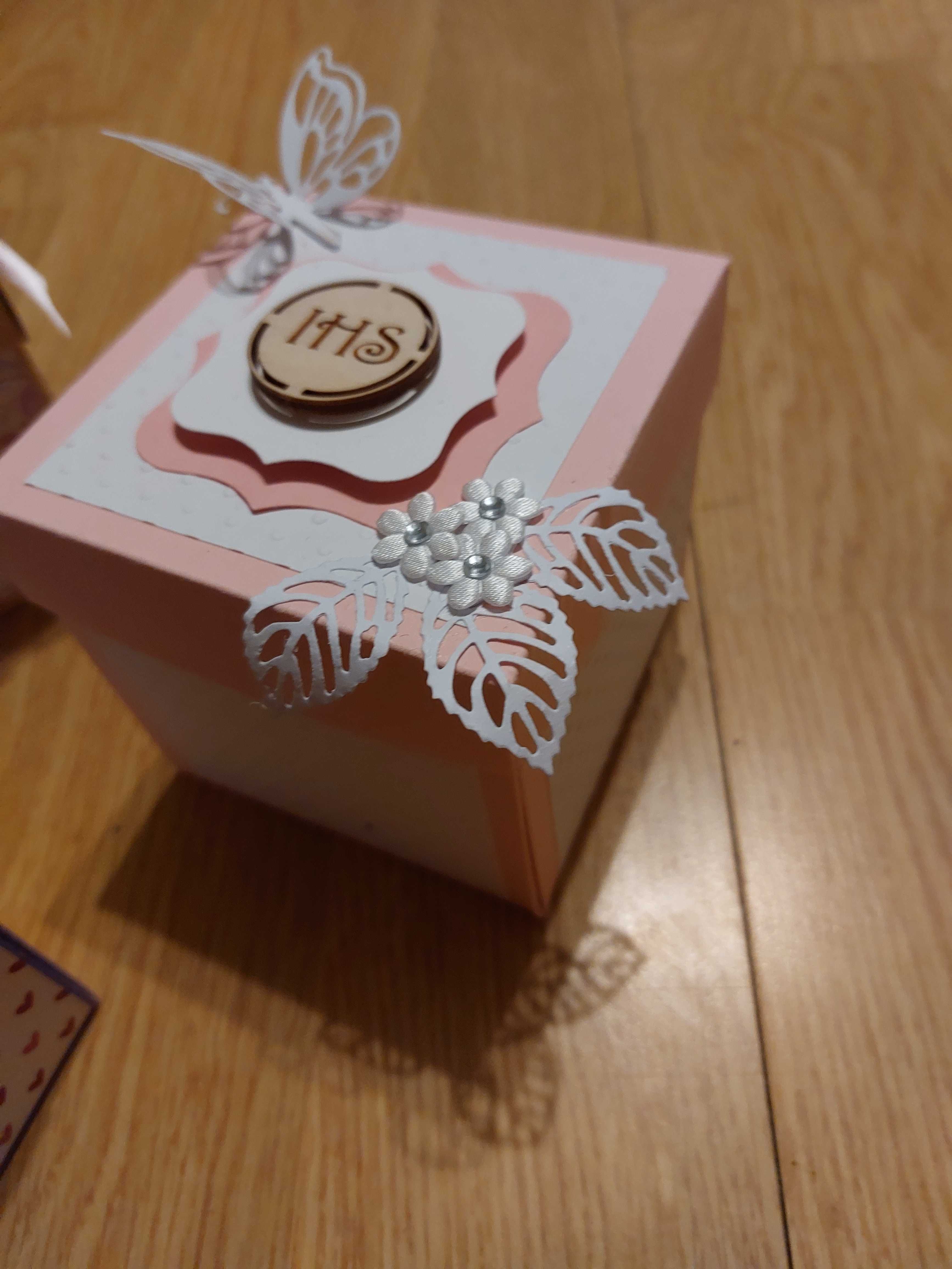 Promocja!! Exploding box Pierwsza Komunia Święta