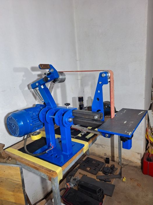 Lixadeira de cinta de cutelaria