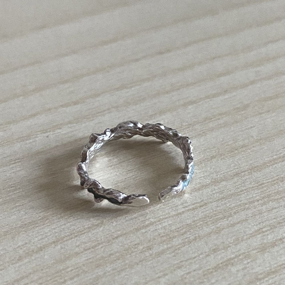 Срібна Каблучка Кольцо River Minimalist універсальний розмір серебро