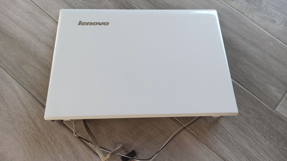 Lenovo z500 matryca, zawiasy, klapa kolor biały