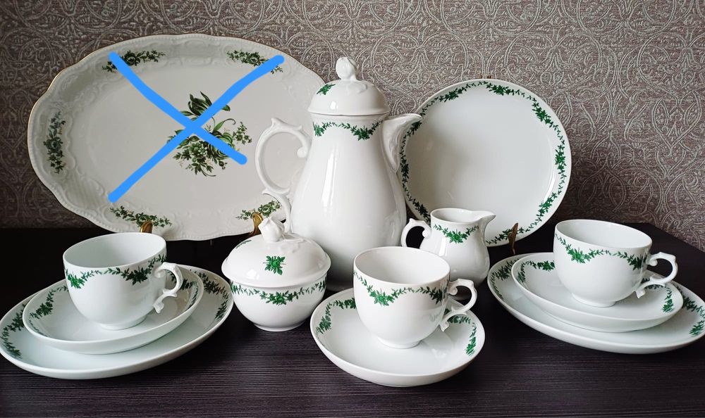 Сервіз/Набір Fürstenberg Bavaria кавовий.Вінтаж.