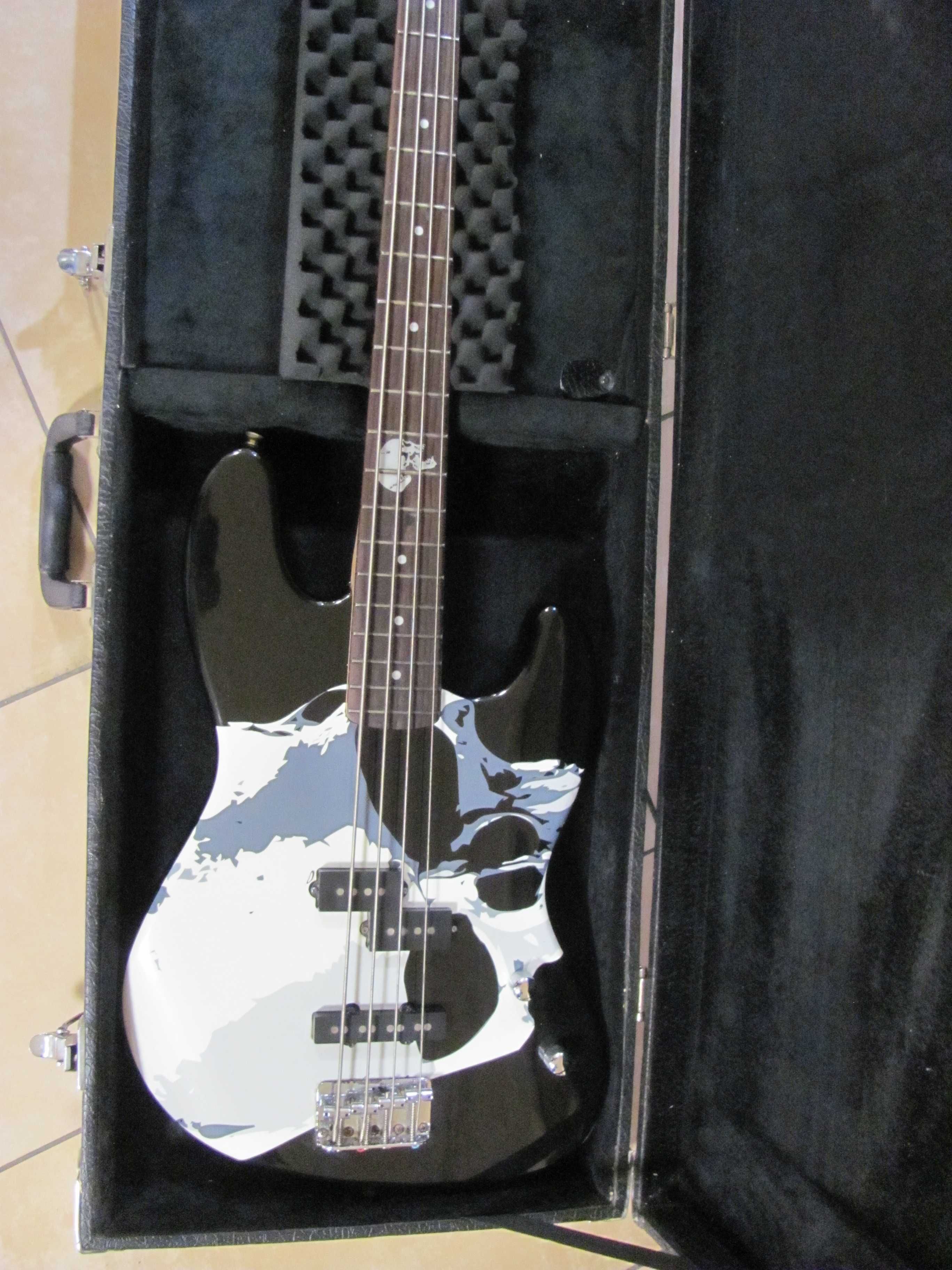 Gitara Basowa Squier Frank Bello Podpis Jazz Bass 2008- 2012