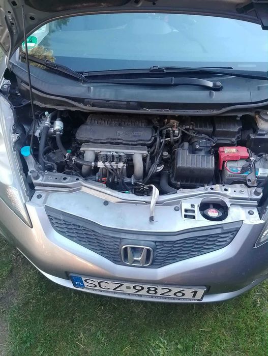Honda jazz 2009 srebrna LPG