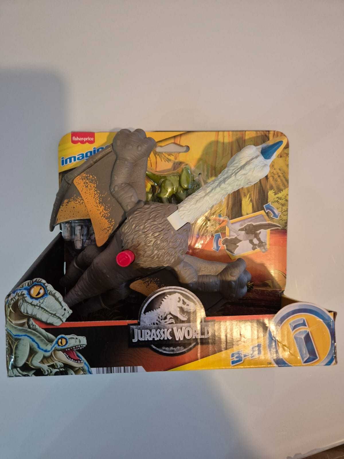 Imaginext Jurassic world triceratops dinozaury