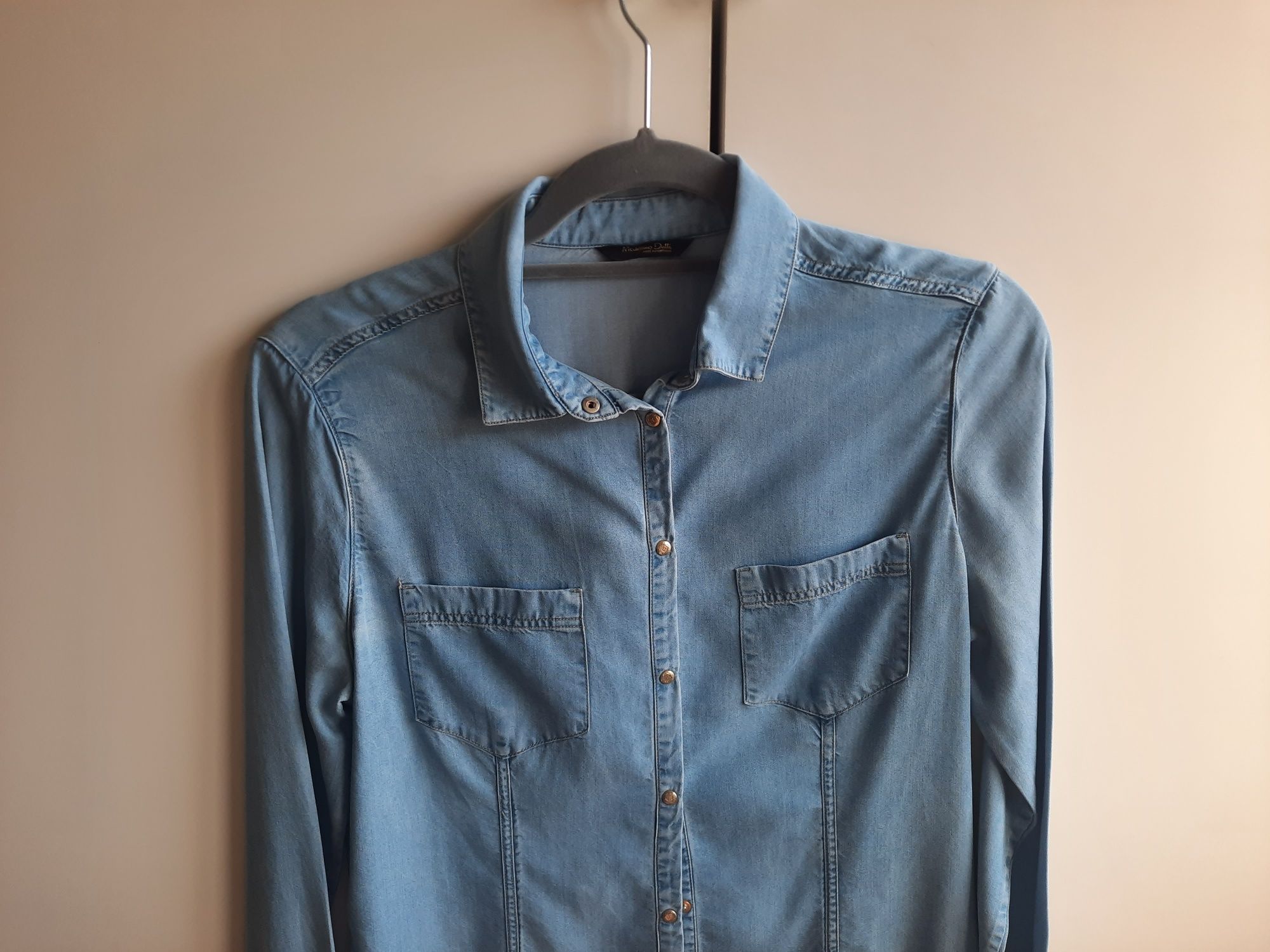 Camisa de ganga Tam. 38 da Massimo Dutti