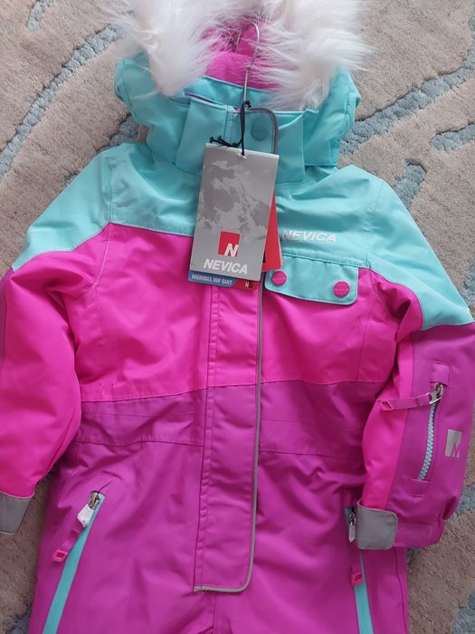 Зимовий термокомбінезон комбінезон на дівчинку nevica 3-4роки,98-110 р