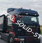Orurowanie NAD BLENDE Ze stali nierdzewnej Scania R / P / G Highline