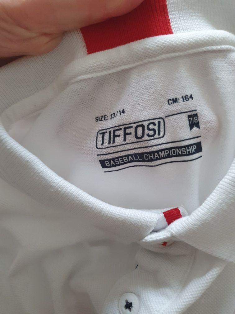 Polo Tifossi Branco de Rapaz