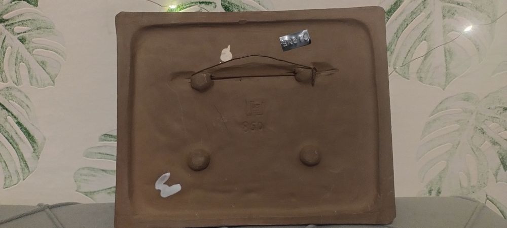 Настінне панно вінтаж керамічна табличка картина JIE GANTOFTA