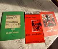 Três livros com textos de Agostinho Neto de Angola
