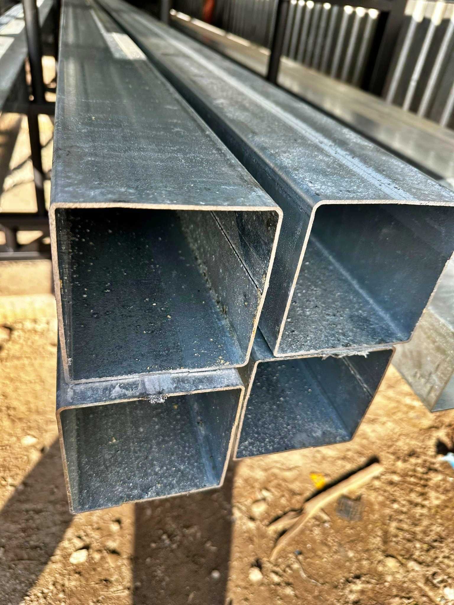 Profil stalowy kwadratowy ocynkowany 100 x 100 x 2 mm