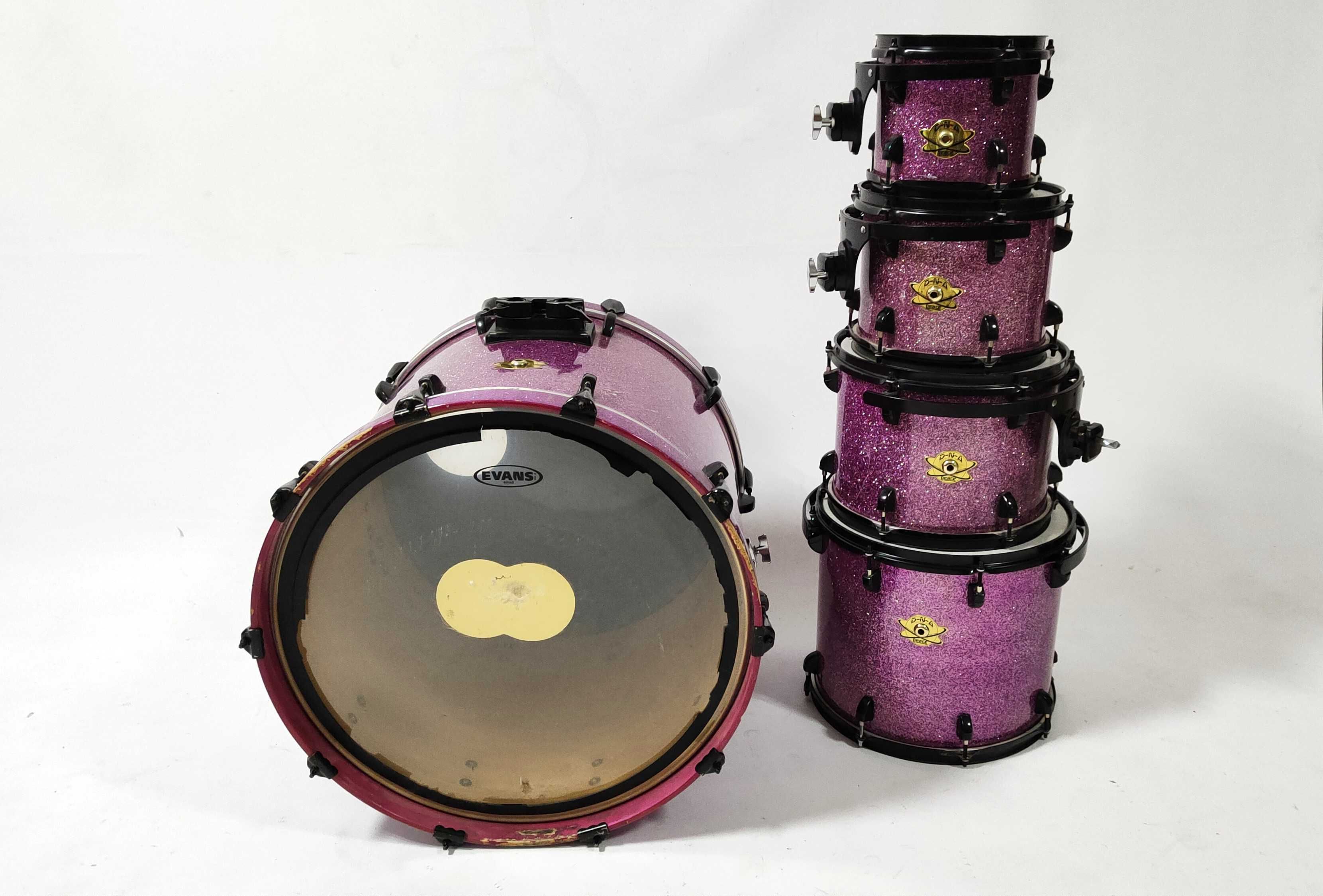 Perkusja Peace DNA Maple-Purple Sparkle 22,8,10,12,14