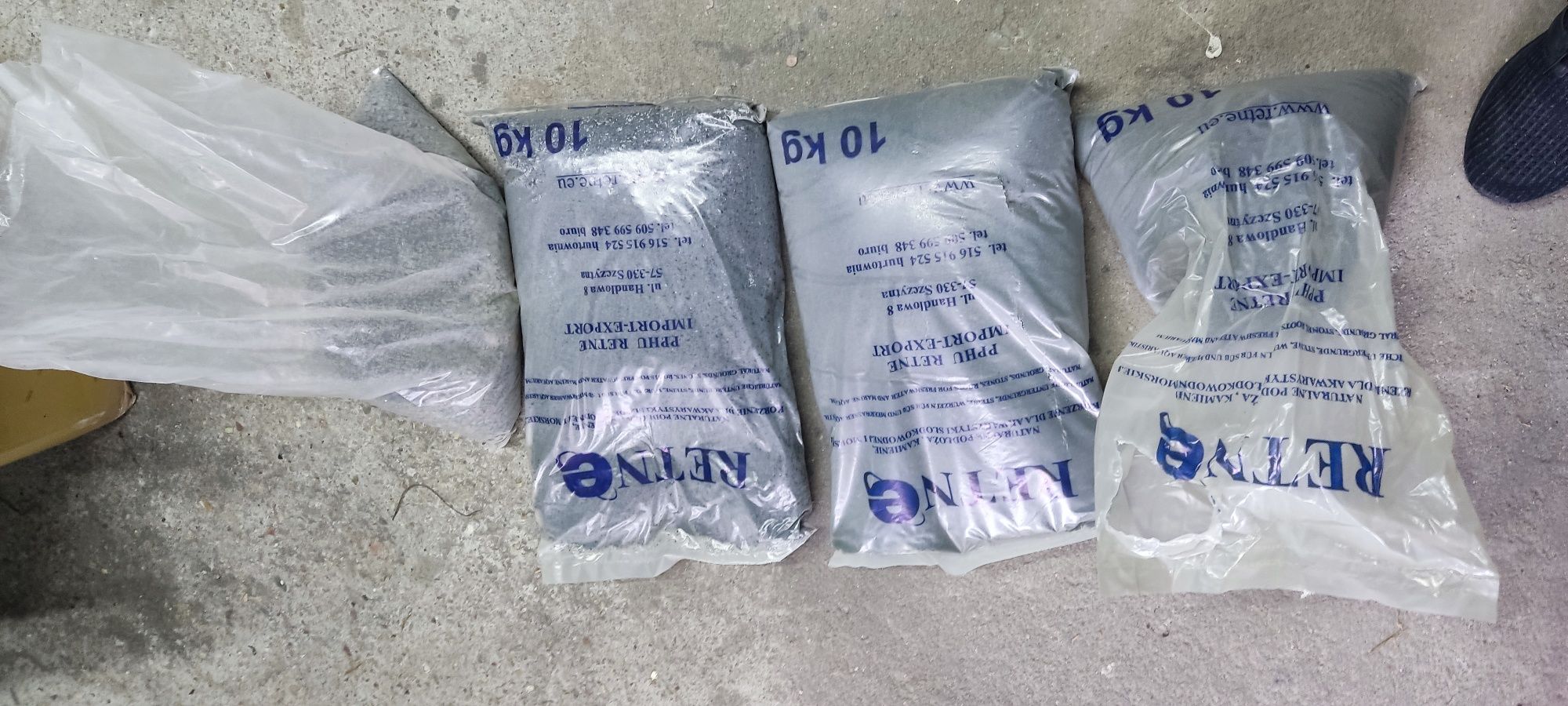 Żwirek kamień do akwarium 25kilo