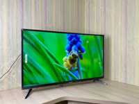 Тонкий телевизор Samsung 34" 4K HDR SMART TV Самсунг Wi-Fi