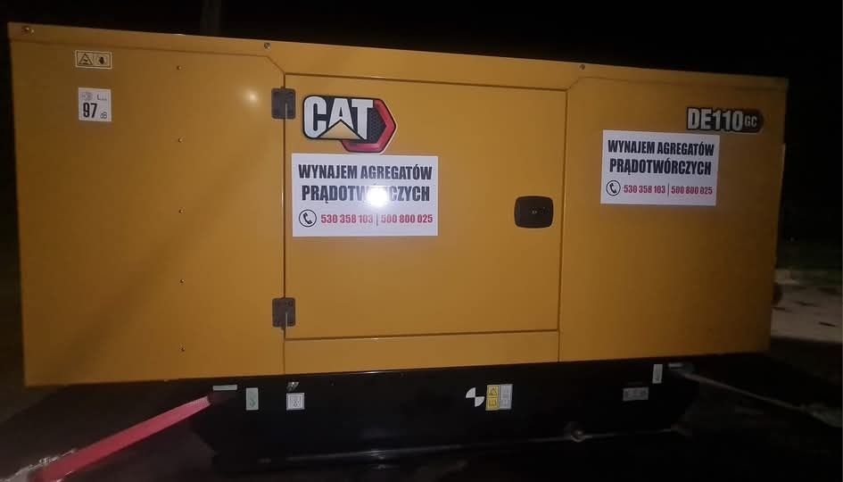 Agregaty prądotwórcze Wypożyczalnia (imprezy, koncerty,) 12-550kW 24/7