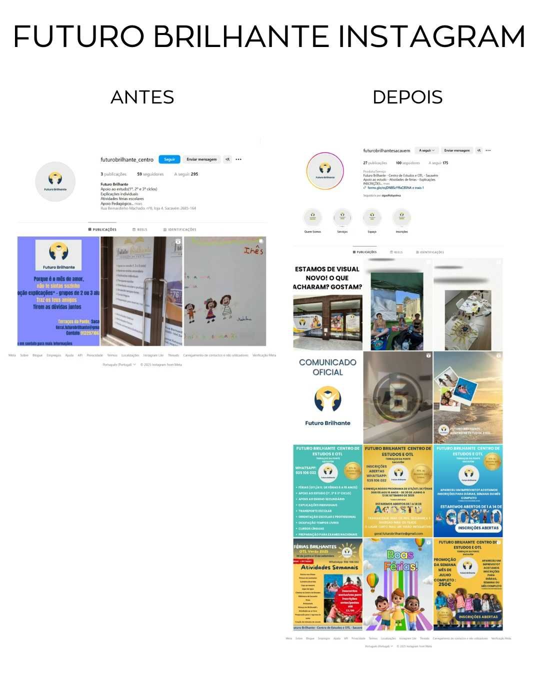 Design Gráfico, gestão redes sociais e apoio no arranque de negócios