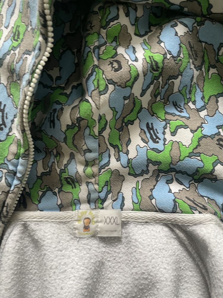 Зип худи bape baby milo бейп zip