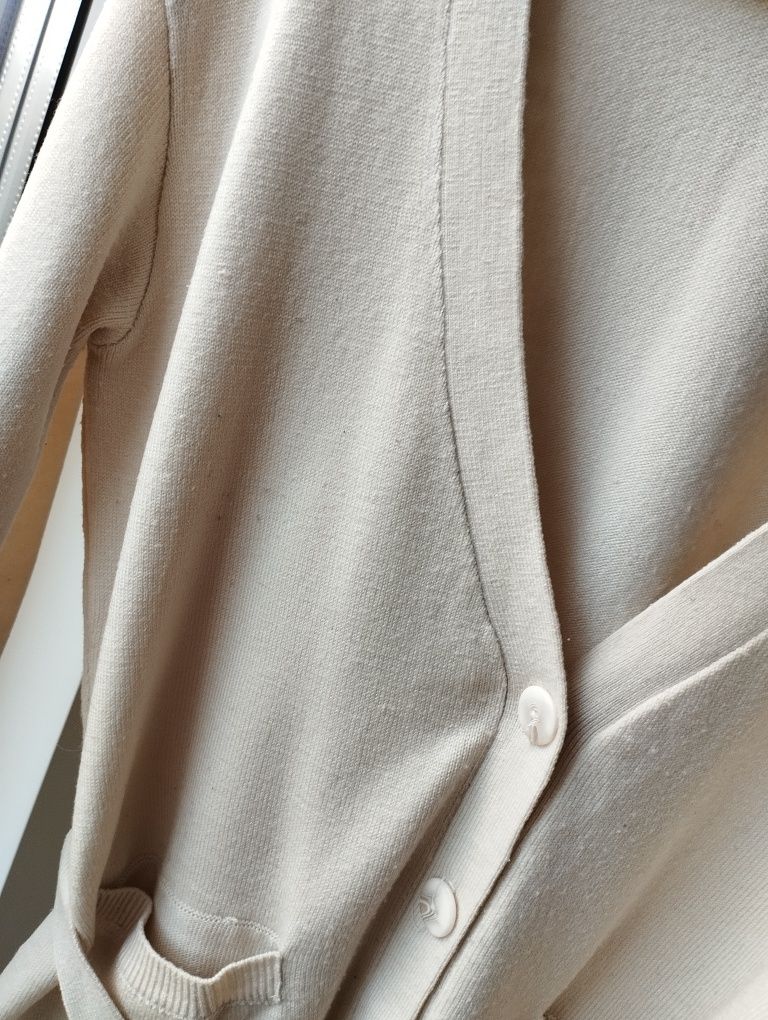 Sweter kardigan ecru For You L 40