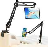 PEYOU elastyczny uchwyt na tablet z 4 klipsami na kable – 4,5–13″