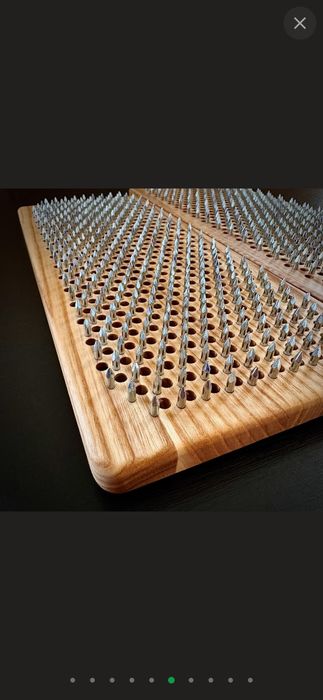 Дошка садху, дошка з цвяхами для стояння ручної роботи, дошка йога