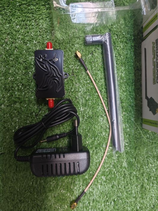 Wzmacniacz sygnału wi-fi 4w np. echosady łodzi zanętowej