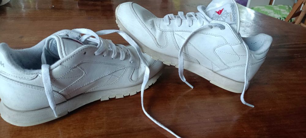 Buty sneakersy damskie/unisex Reebok Classic Leather(50151)r. 38 białe