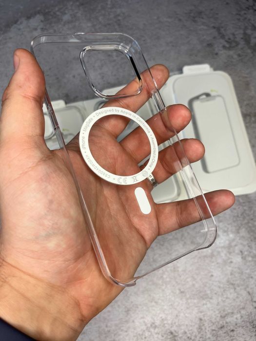 Чохол Clear Case MagSafe + Animation для iPhone 14 14 Pro Max Айфон