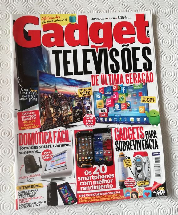 Pack de 5 Revistas Gadget + 5 revistas de informática de oferta